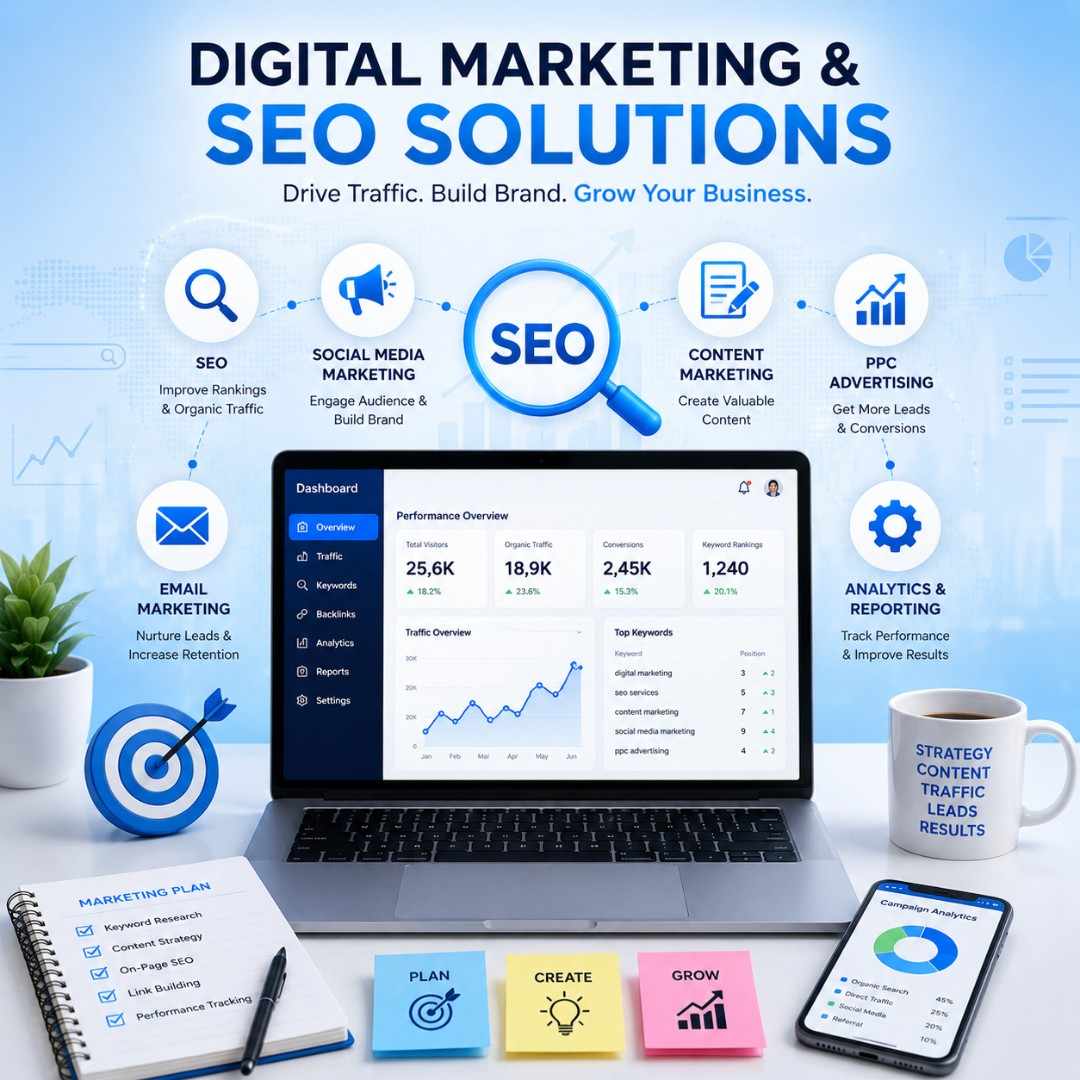 Digital Marketing & SEO Solutions