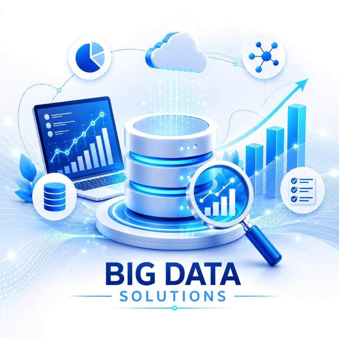 Big Data Solutions mockup
