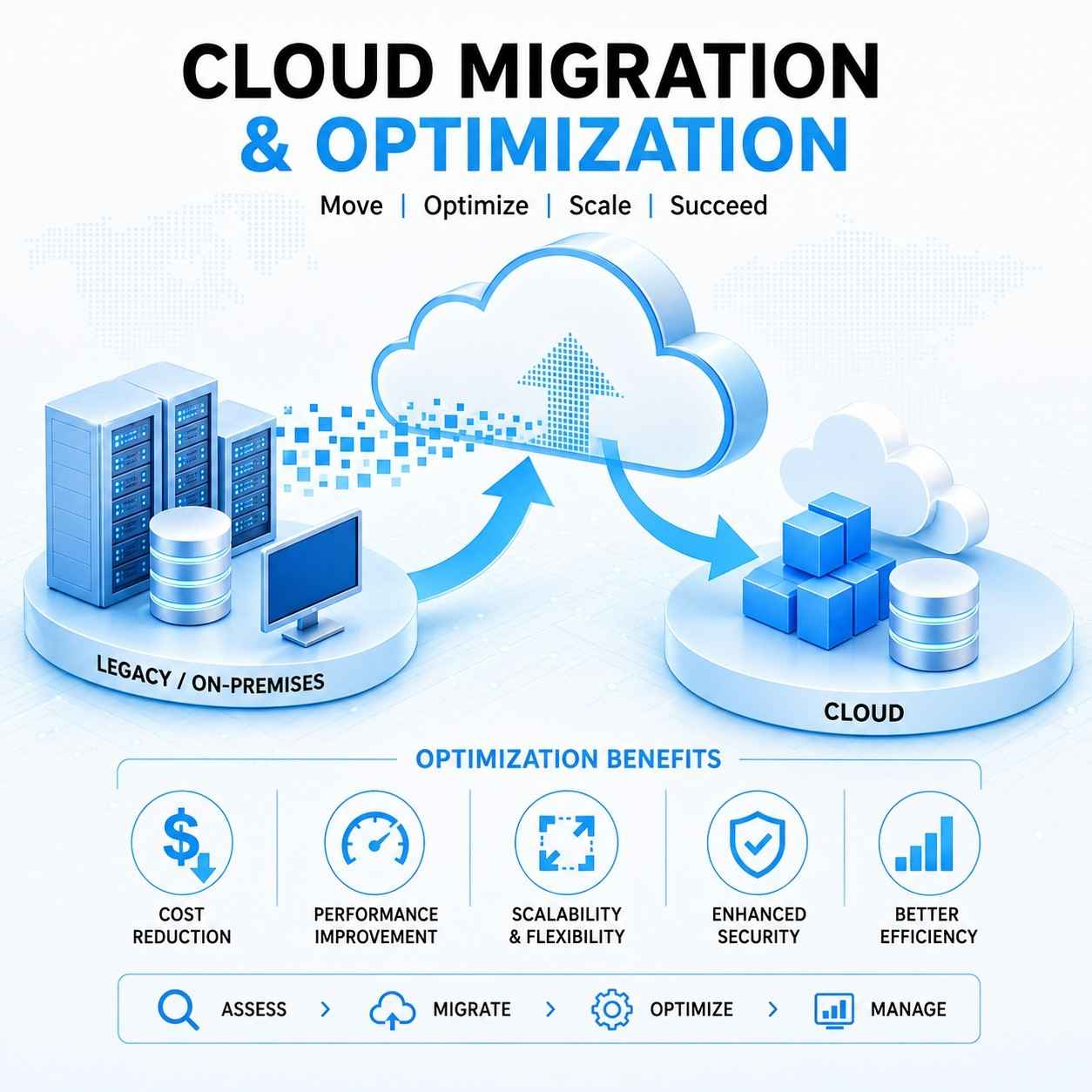 Cloud Computing (IaaS, PaaS, SaaS)